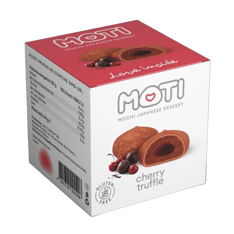 Cherry Truffle Mochi